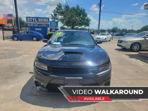 2019 Dodge Charger for sale at STYL MOTORS in Pasadena TX