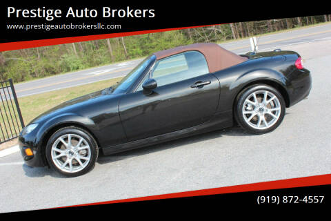 2013 Mazda MX-5 Miata for sale at Prestige Auto Brokers in Raleigh NC