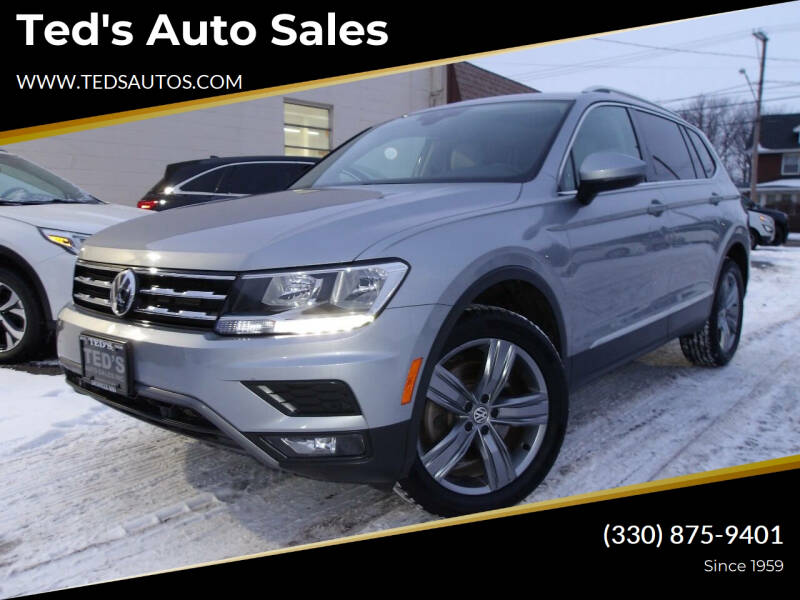 2020 Volkswagen Tiguan for sale at Ted's Auto Sales in Louisville OH