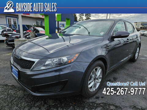 2011 Kia Optima for sale at BAYSIDE AUTO SALES in Everett WA