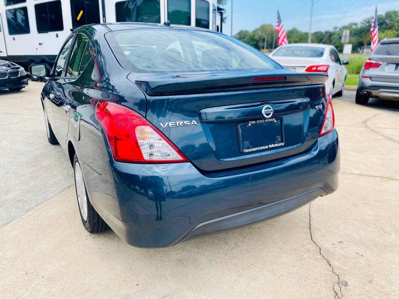 2017 Nissan Versa for sale at Testarossa Motors in League City, TX