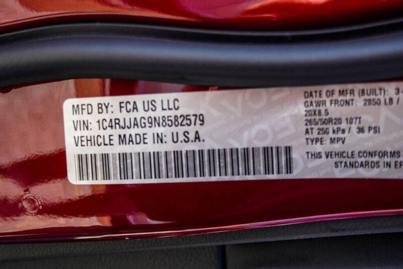 2022 Jeep Grand Cherokee L Altitude