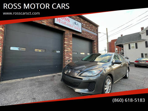 2012 Mazda MAZDA3 for sale at ROSS MOTOR CARS in Torrington CT