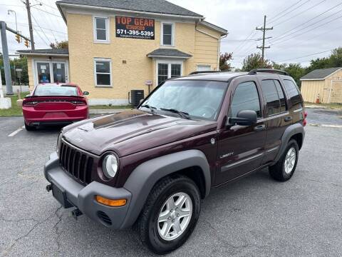 2004 Jeep Liberty for sale at Top Gear Motors in Winchester VA