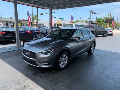 2018 Infiniti QX30 for sale at American Auto Sales in Hialeah FL