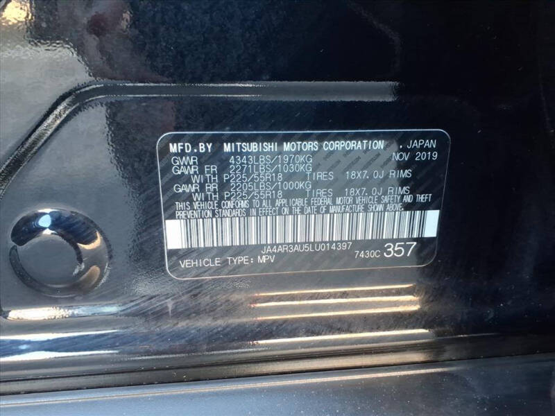 2020 Mitsubishi Outlander Sport ES