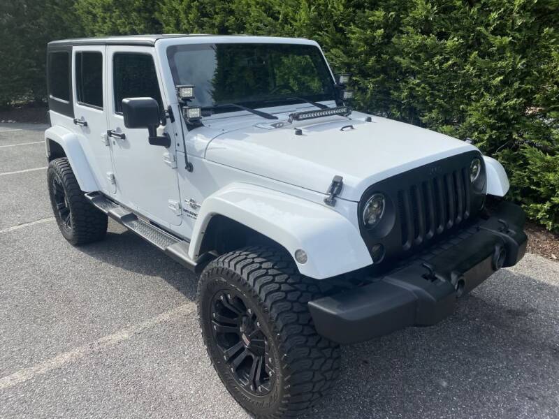 2013 Jeep Wrangler Unlimited for sale at Limitless Garage Inc. in Rockville MD