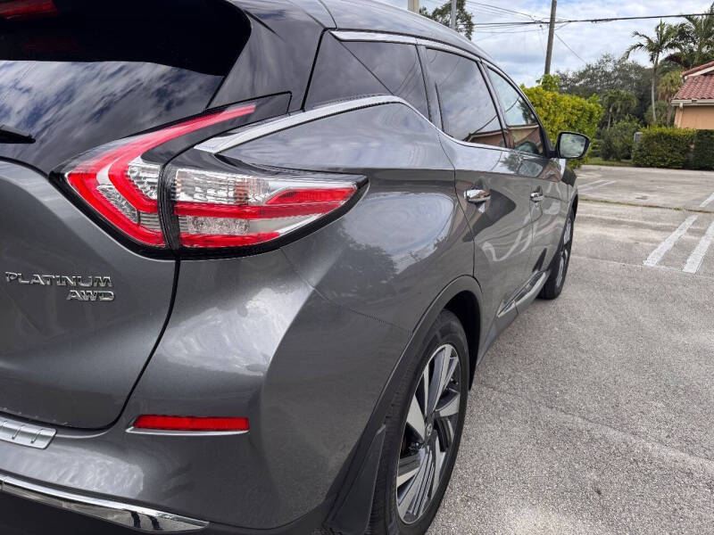 2018 Nissan Murano Platinum