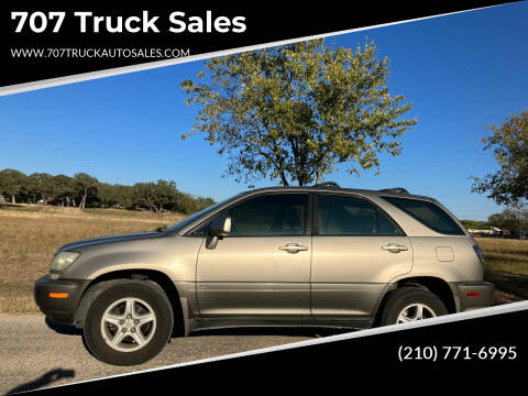 2002 Lexus RX 300 for sale at BRACKEN MOTORS in San Antonio TX