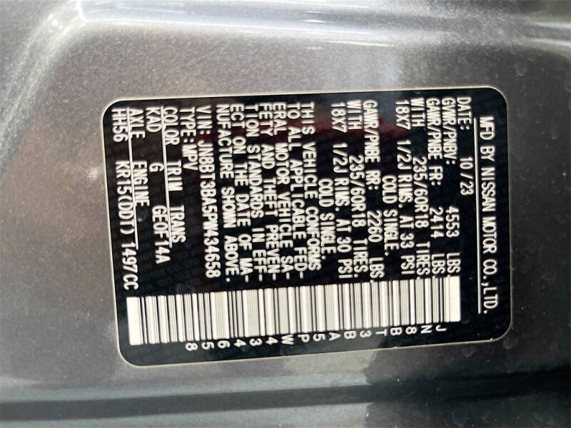 2023 Nissan Rogue SV