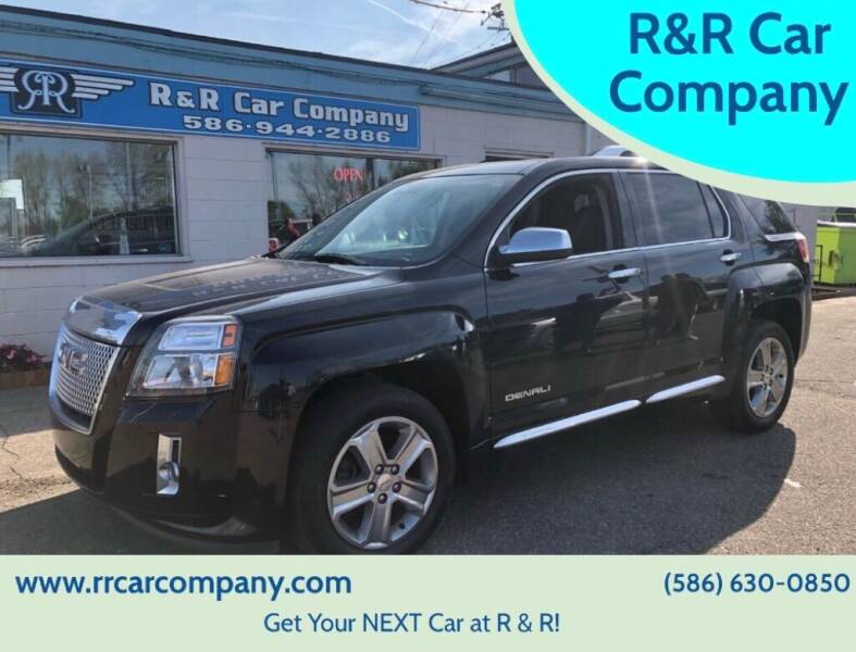 2015 GMC Terrain for sale at R&R Car Company in Mount Clemens MI