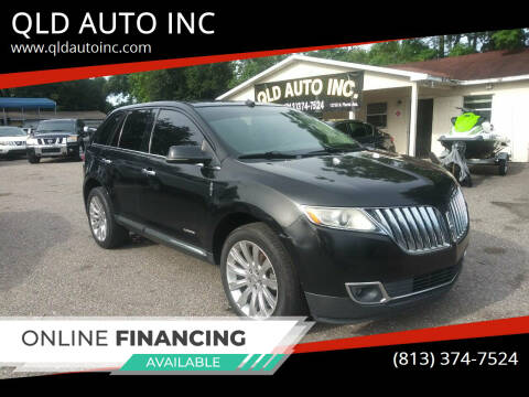 2013 Lincoln MKX for sale at QLD AUTO INC in Tampa FL