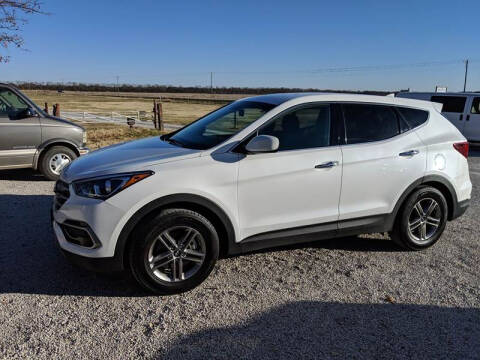 2017 Hyundai Santa Fe Sport for sale at Halstead Motors LLC in Halstead KS