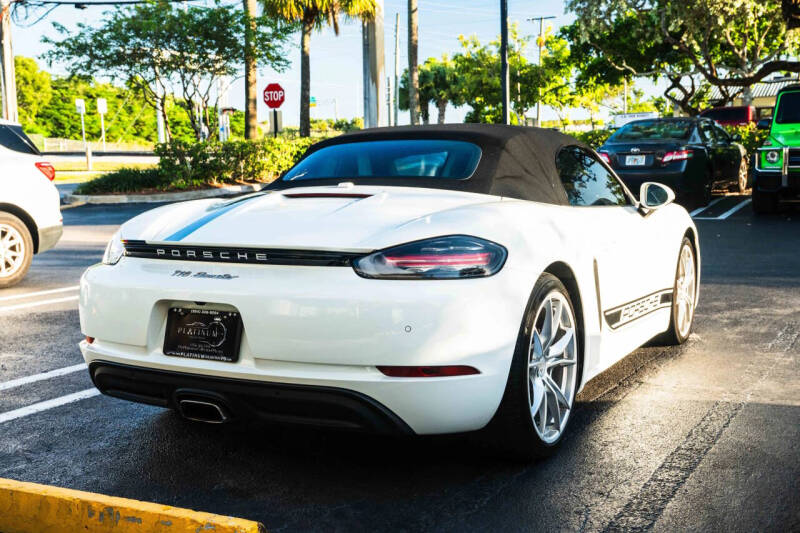 2017 Porsche 718 Boxster