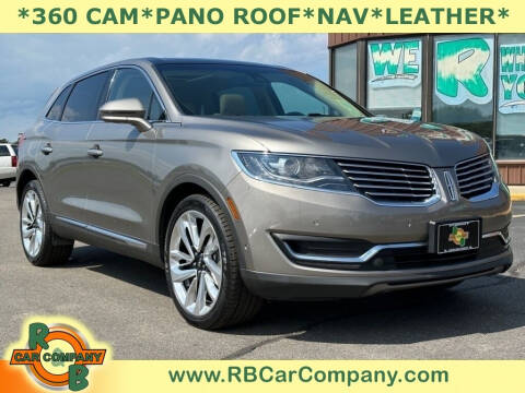 2017 Lincoln MKX for sale at R & B Car Co in Warsaw IN