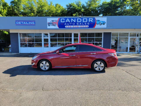 2013 Hyundai Sonata Hybrid for sale at CANDOR INC in Toms River NJ