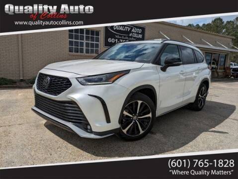 2021 Toyota Highlander for sale at Quality Auto of Collins in Collins MS