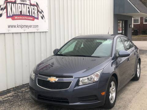 2014 Chevrolet Cruze for sale at Team Knipmeyer in Beardstown IL