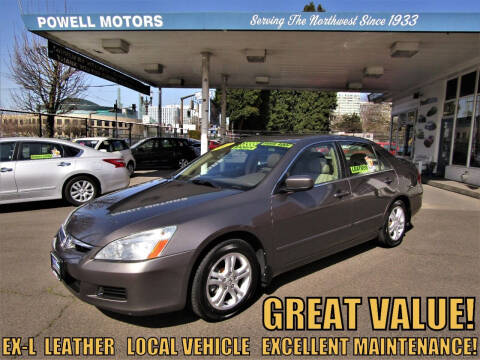 2007 Honda Accord for sale at Powell Motors Inc in Portland OR