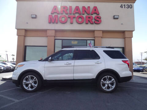 2013 Ford Explorer for sale at Ariana Motors LLC- Boulder highway in Las Vegas NV