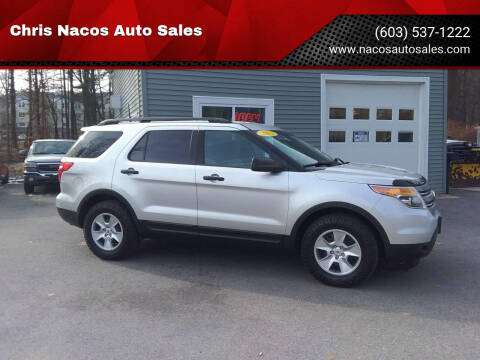 2012 Ford Explorer for sale at Chris Nacos Auto Sales in Derry NH