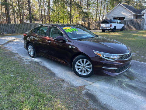 2016 Kia Optima for sale at J. MARTIN AUTO in Richmond Hill GA