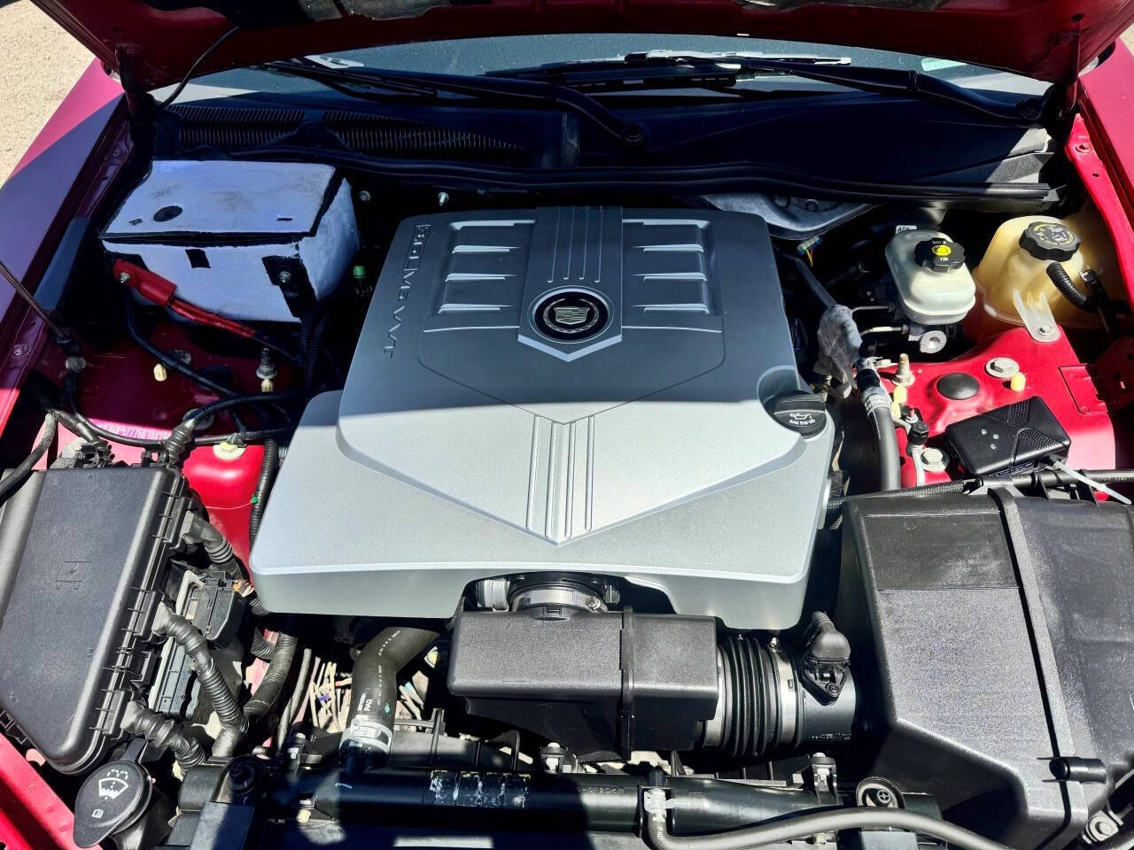 Dk. Red 2006 Cadillac CTS Base 4dr Sedan w/3.6L 14