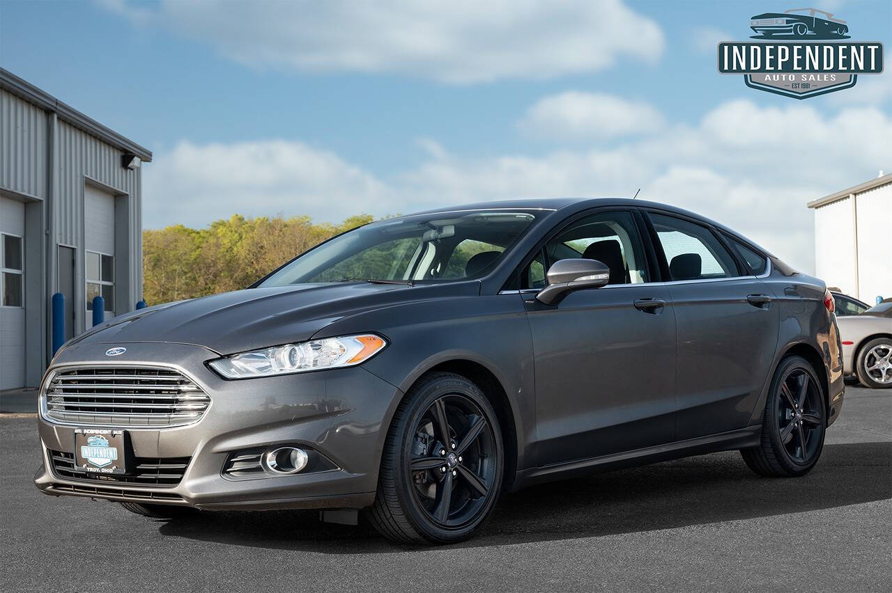 2016 Ford Fusion for sale at Independent Auto Sales in Troy, OH