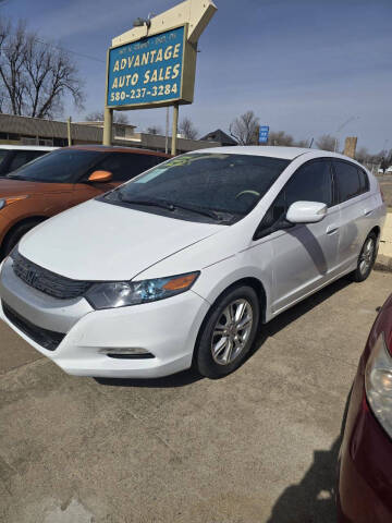 2010 Honda Insight for sale at ADVANTAGE AUTO SALES in Enid OK