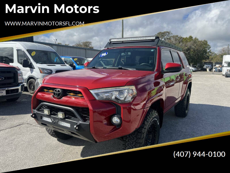 2016 Toyota 4Runner for sale at Marvin Motors in Kissimmee FL