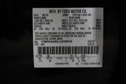 2020 Ford Explorer Police Interceptor Utility