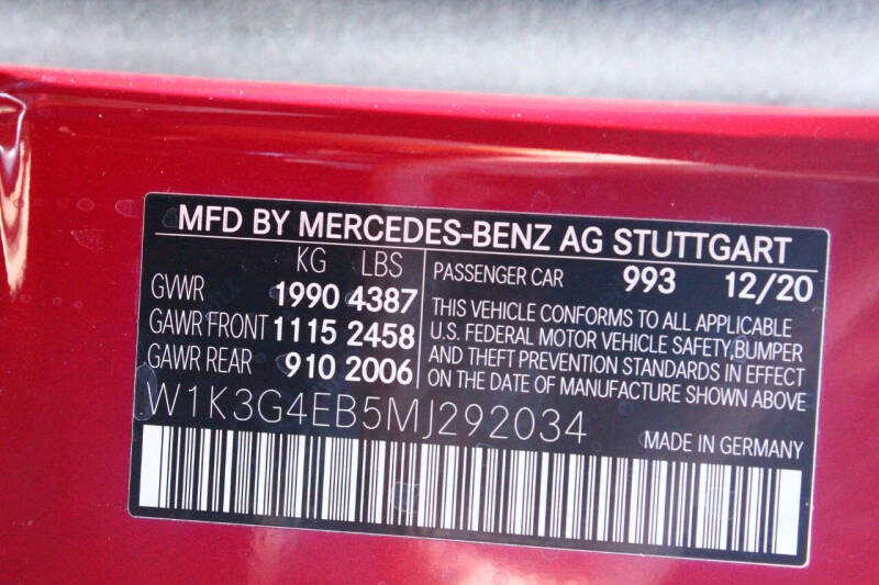 2021 Mercedes-Benz A-Class A 220