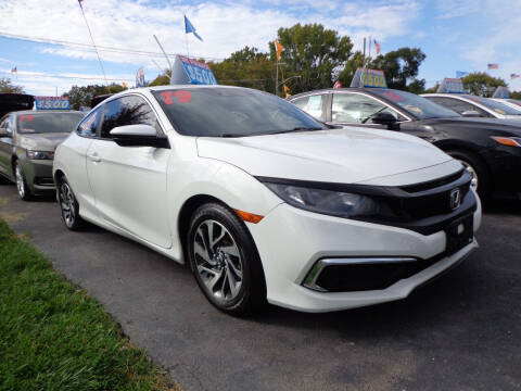 2019 Honda Civic for sale at North American Credit Inc. in Waukegan IL