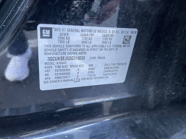 2016 Chevrolet Silverado 1500