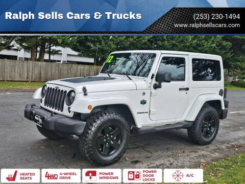 2012 Jeep Wrangler for sale at Ralph Sells Cars & Trucks in Puyallup WA