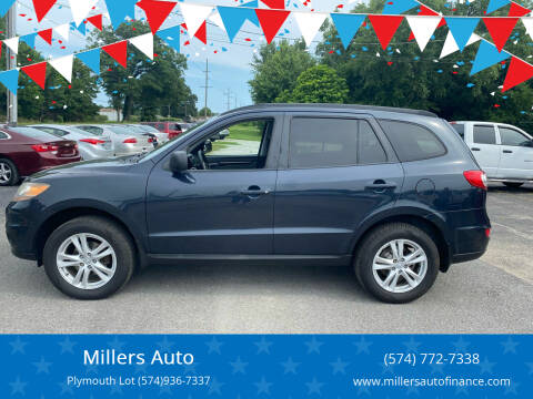 2010 Hyundai Santa Fe for sale at Millers Auto in Knox IN