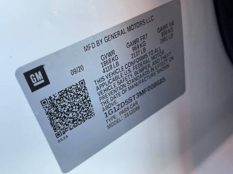 2021 Chevrolet Malibu LT