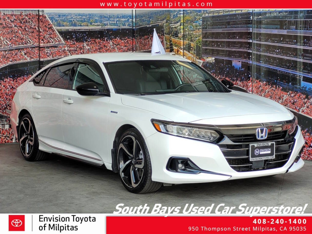 2022 Honda Accord Hybrid for sale at Envision Toyota of Milpitas in Milpitas, CA