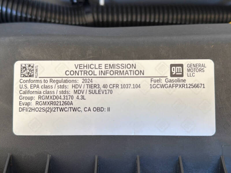 2024 Chevrolet Express 2500