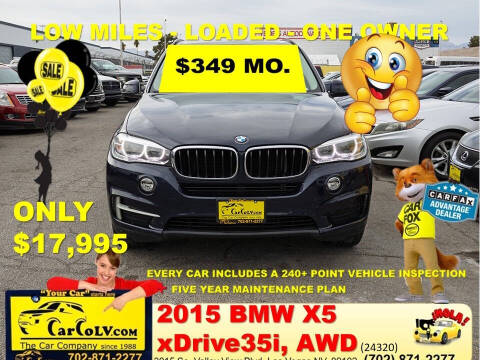 2015 BMW X5 for sale at The Car Company - 349 monthly payments in Las Vegas NV