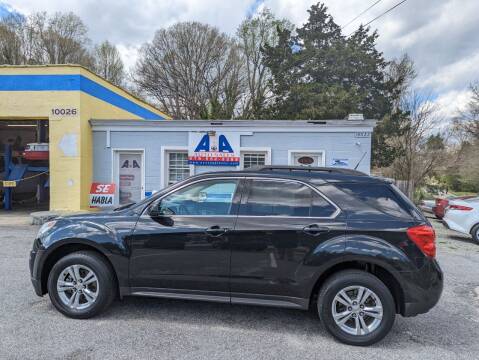 2012 Chevrolet Equinox for sale at A&A Auto Sales llc in Fuquay Varina NC