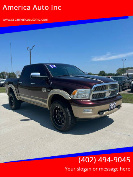 2012 RAM Ram Pickup 1500 for sale at America Auto Inc in South Sioux City NE