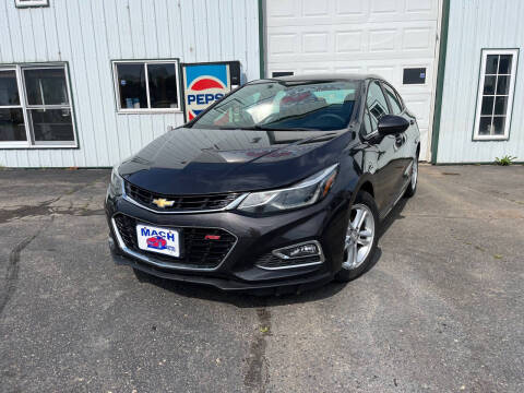 2016 Chevrolet Cruze for sale at MACH MOTORS in Pease MN