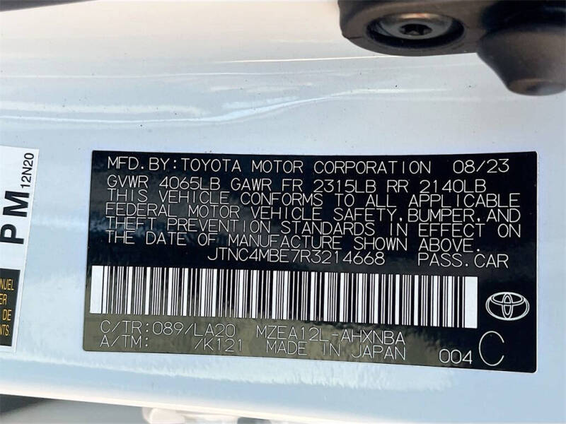 2024 Toyota Corolla Hatchback XSE