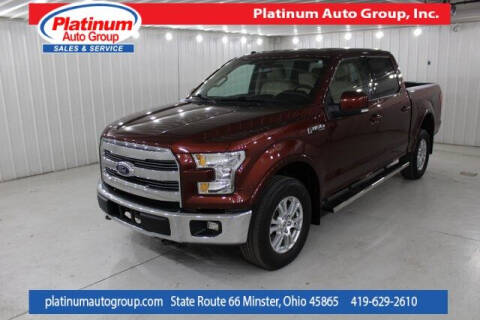 2017 Ford F-150 for sale at Platinum Auto Group Inc. in Minster OH