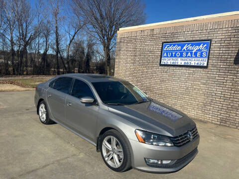 2013 Volkswagen Passat for sale at Eddie Knight Auto Sales in Fort Smith AR