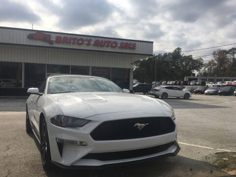 2018 Ford Mustang for sale at Brito's Auto Sales Inc in Conyers GA