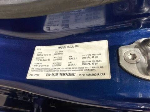 2019 Tesla Model 3 Long Range