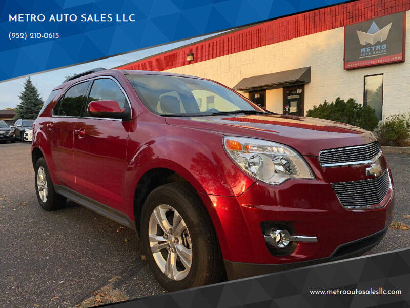 2015 Chevrolet Equinox for sale at METRO AUTO SALES LLC in Lino Lakes MN