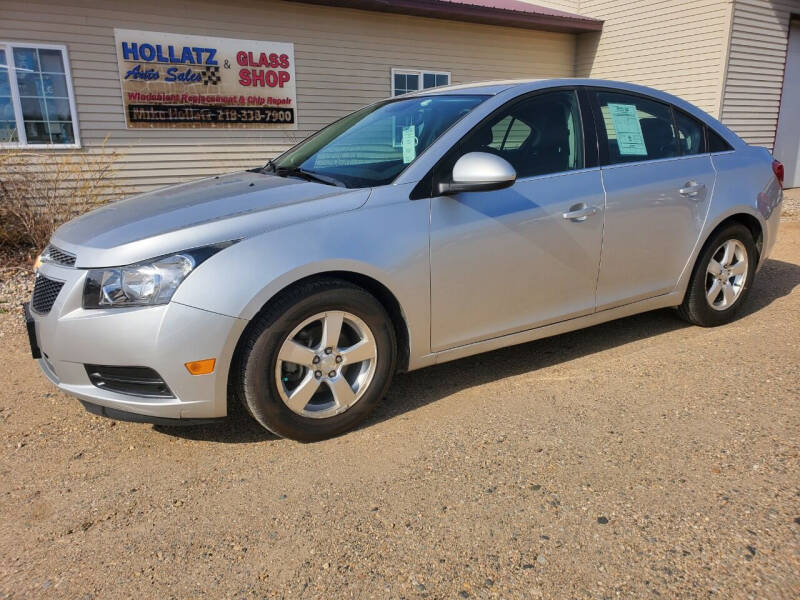 2013 Chevrolet Cruze for sale at Hollatz Auto Sales in Parkers Prairie MN